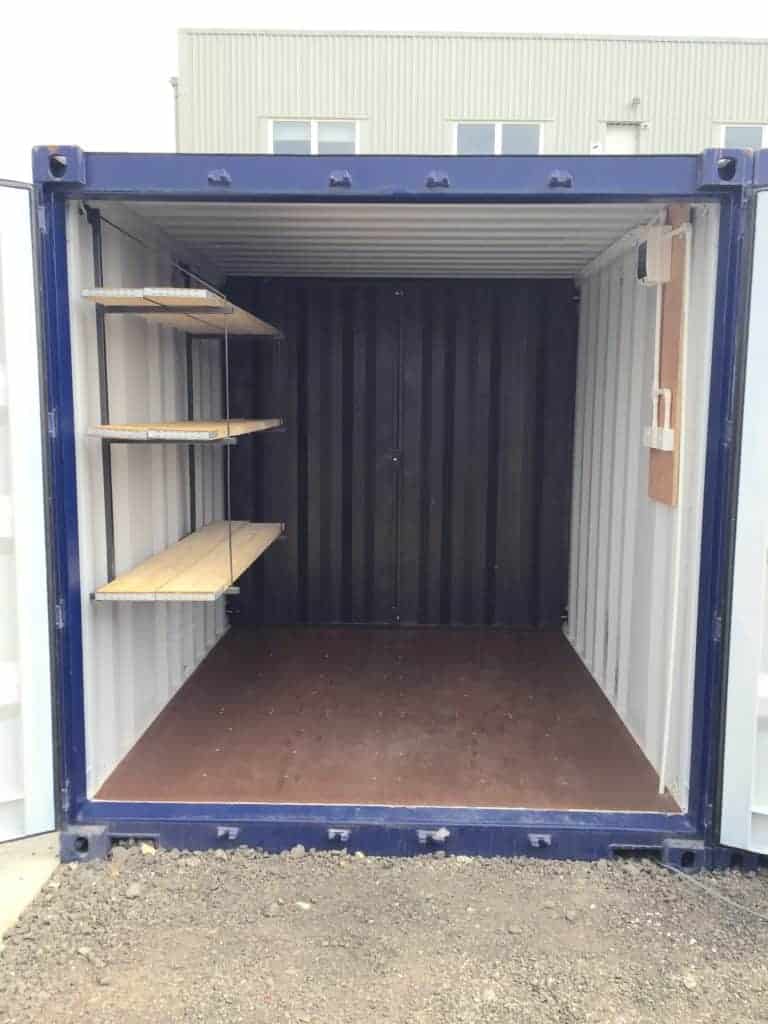 Storage units Aylesbury with shelving and racking