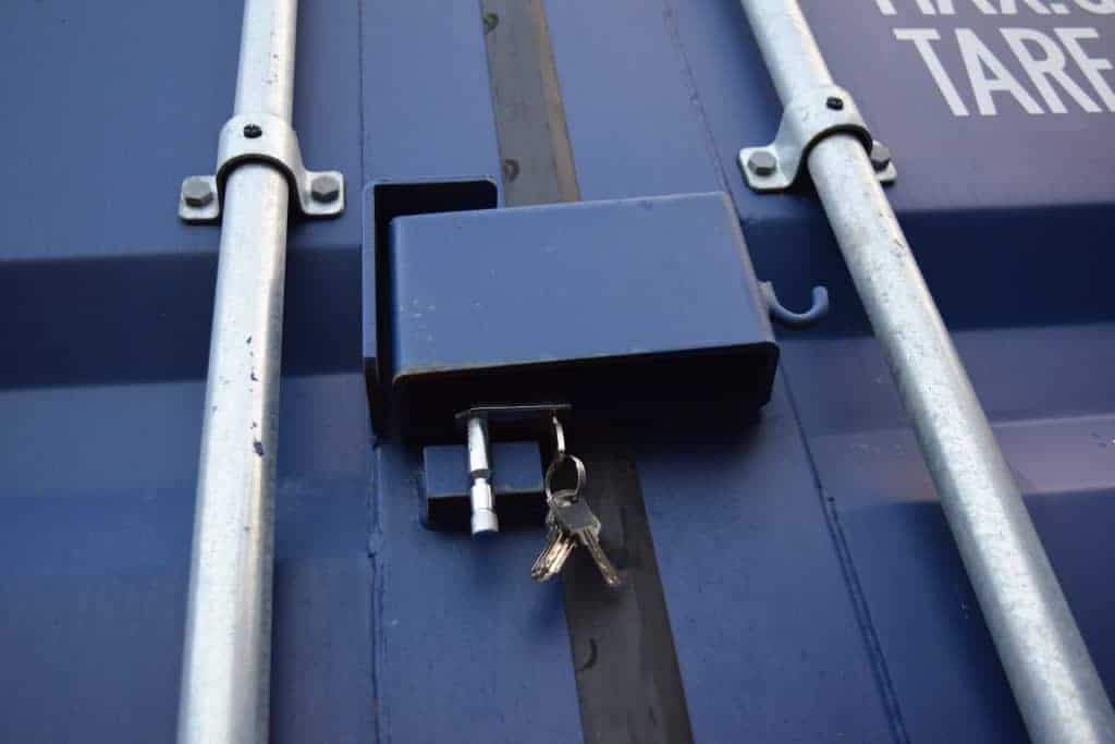 Secure padlocks for container self storage
