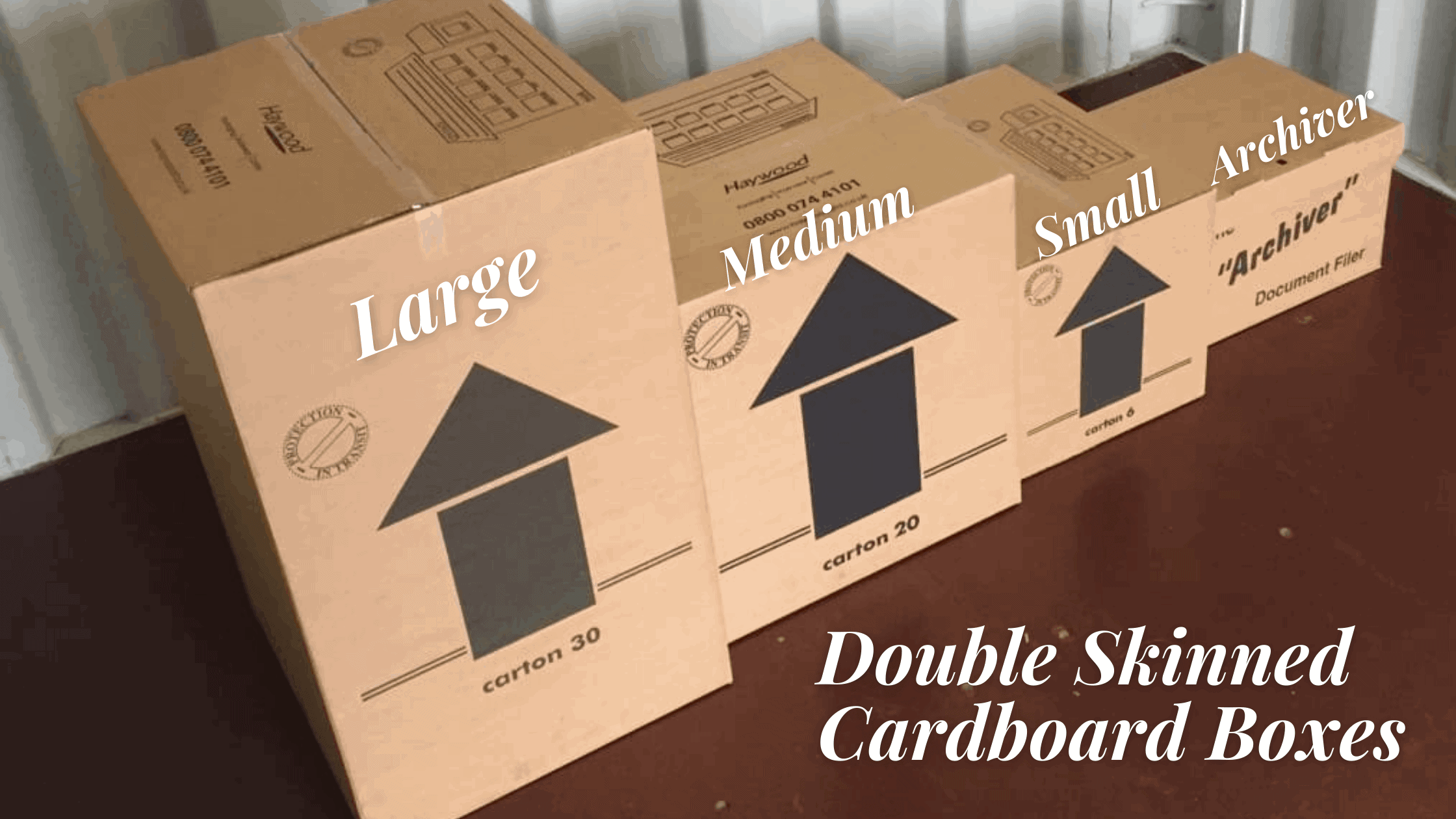 NEW 20 X LARGE Cardboard House Moving Removal Boxes PLUS 10M Bubble & Tape CHEAP 